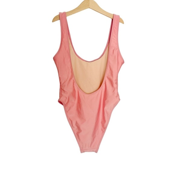 Pink one piece swimsuit Barbie small / medium Nee without tags private party - Picture 2 of 3